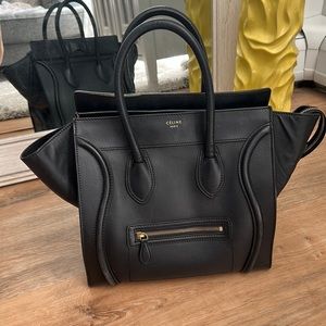 Celine Mini Luggage Black